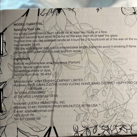 Fig and Fir & Twilight Lavender Candle Duo - Picture 7 of 7